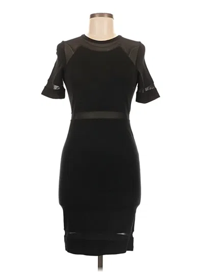 Pre-owned Torn By Ronny Kobo Cocktail Dress In Black
