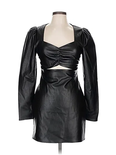 Pre-owned Torn By Ronny Kobo Cocktail Dress In Black