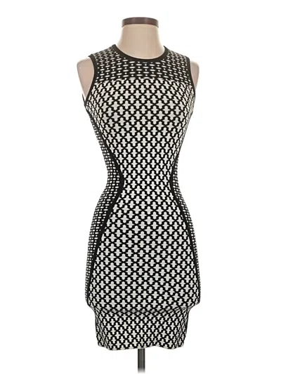 Pre-owned Torn By Ronny Kobo Cocktail Dress In Black