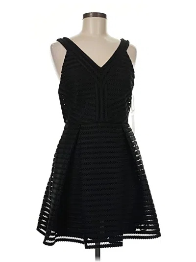 Pre-owned Torn By Ronny Kobo Cocktail Dress In Black