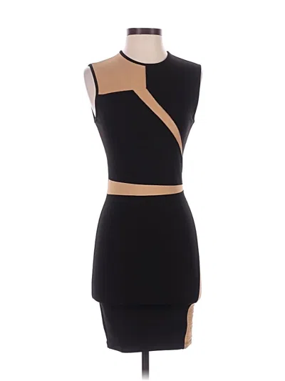 Pre-owned Torn By Ronny Kobo Cocktail Dress In Black