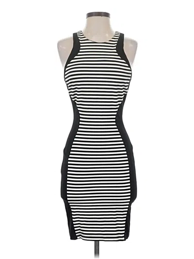 Pre-owned Torn By Ronny Kobo Cocktail Dress In Black
