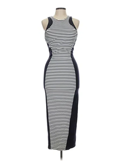 Pre-owned Torn By Ronny Kobo Cocktail Dress In Blue