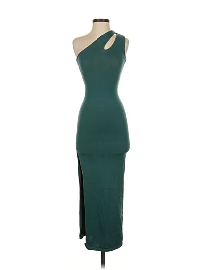 Pre-owned Torn By Ronny Kobo Cocktail Dress In Green