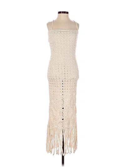 Pre-owned Torn By Ronny Kobo Cocktail Dress In Ivory