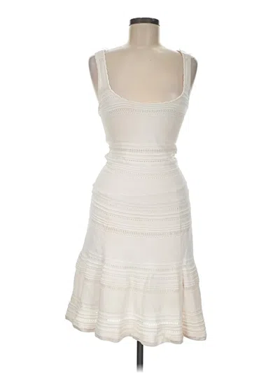 Pre-owned Torn By Ronny Kobo Cocktail Dress In Ivory