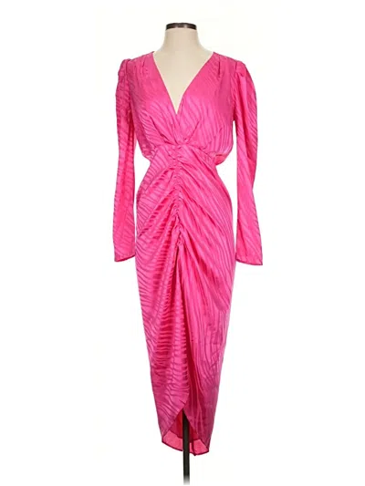 Pre-owned Torn By Ronny Kobo Cocktail Dress In Pink