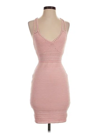 Pre-owned Torn By Ronny Kobo Cocktail Dress In Pink