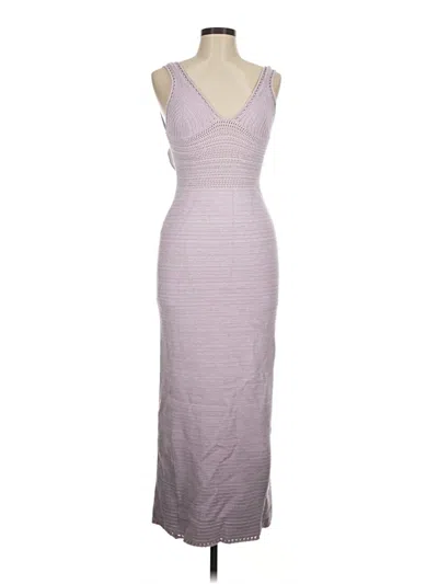 Pre-owned Torn By Ronny Kobo Cocktail Dress In Purple