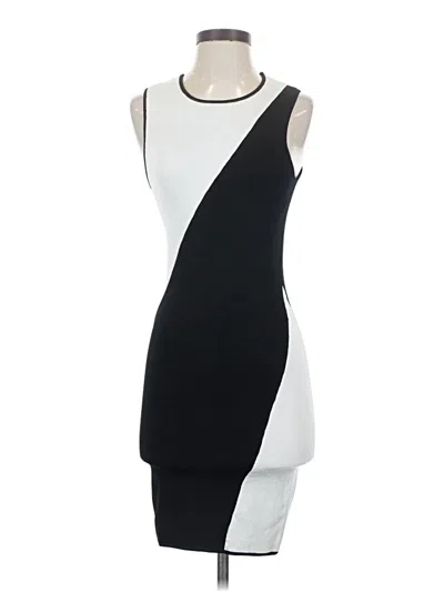 Pre-owned Torn By Ronny Kobo Cocktail Dress In White