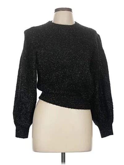 Pre-owned Torn By Ronny Kobo Pullover Sweater In Black