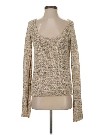 Pre-owned Torn By Ronny Kobo Pullover Sweater In Brown