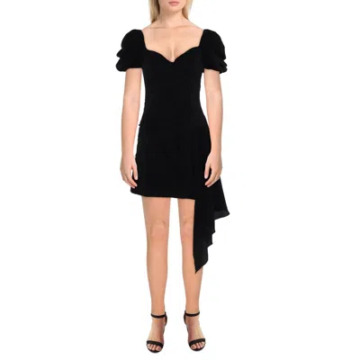 Torn By Ronny Kobo Womens Short Party Mini Dress In Black