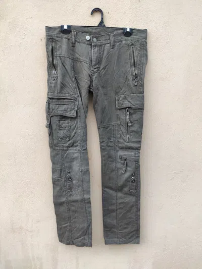 Pre-owned Tornado Mart Japan Cargo Pants In Brown
