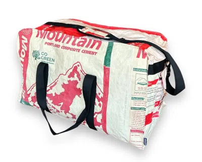 Torrain Recycled Bags Men's Neutrals / Red Mountain Large Transport Duffel