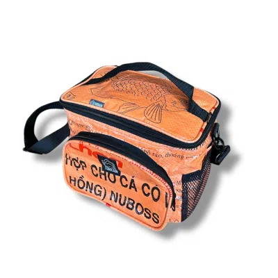 Torrain Recycled Bags Men's Yellow / Orange Tangerine Fish Cooler Bag
