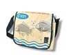 Torrain Recycled Bags Women's Neutrals Tan Fish Central Messenger