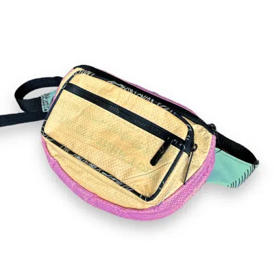 Torrain Recycled Bags Women's Pink / Purple / Yellow Pink Sunshine Moon Bag