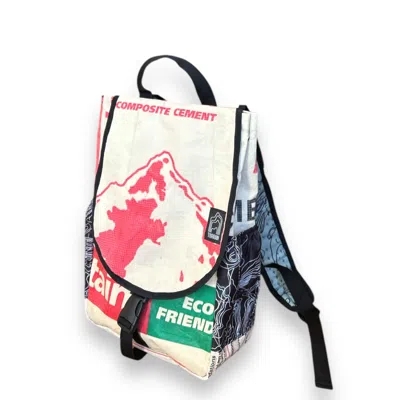Torrain Recycled Bags Women's Red / Neutrals Mountain Venture Pack