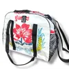 Torrain Recycled Bags Women's White / Red Flower Bowler Bag