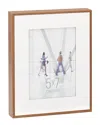 Torre And Tagus Boulevard Walnut Veneer Matte 5x7 Frame