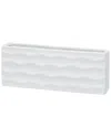 Torre And Tagus Ripple Ceramic Rectangular Vase