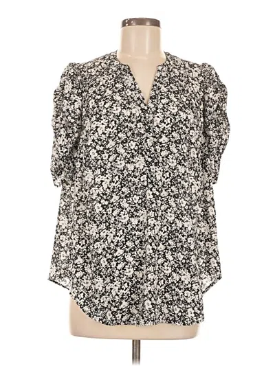 Pre-owned Torrid 3/4 Sleeve Blouse In Ivory