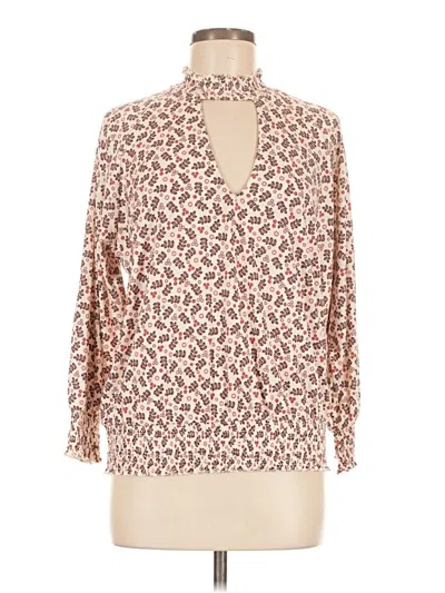 Pre-owned Torrid 3/4 Sleeve Blouse In Ivory