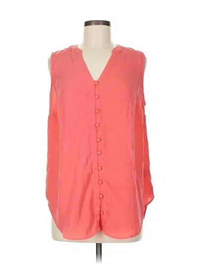 Pre-owned Torrid 3/4 Sleeve Blouse In Orange