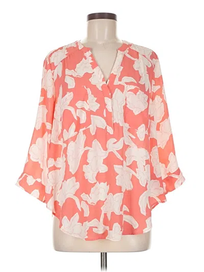 Pre-owned Torrid 3/4 Sleeve Blouse In Orange