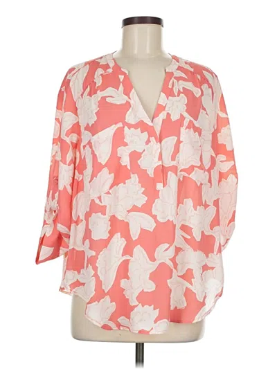 Pre-owned Torrid 3/4 Sleeve Blouse In Orange