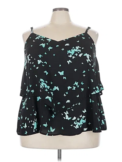 Pre-owned Torrid 3/4 Sleeve Blouse In Teal