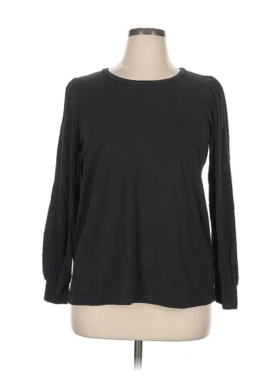 Pre-owned Torrid 3/4 Sleeve T-shirt In Gray