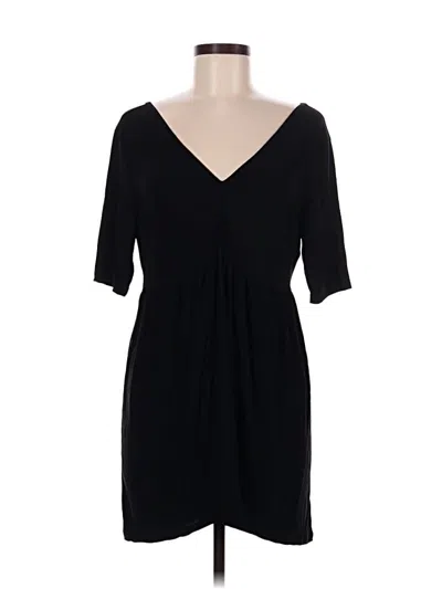 Pre-owned Torrid 3/4 Sleeve Top Black Sweetheart Neckline Tops