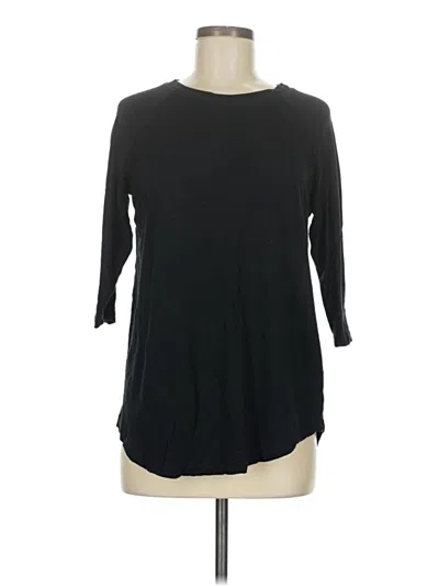 Pre-owned Torrid 3/4 Sleeve T-shirt In Black