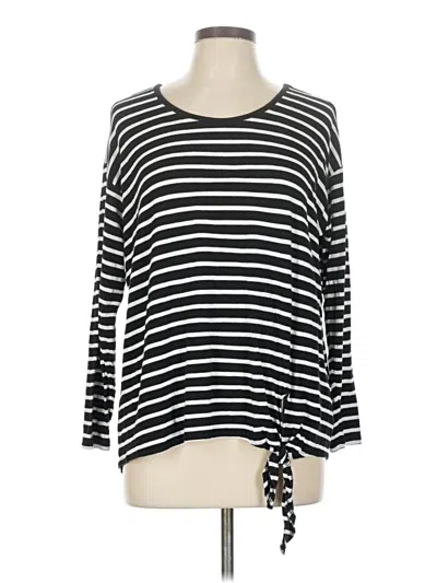 Pre-owned Torrid 3/4 Sleeve T-shirt In Black