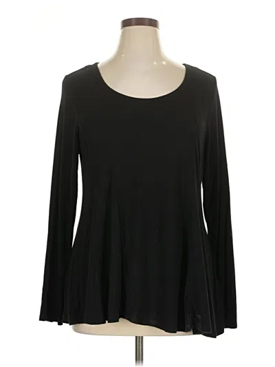 Pre-owned Torrid 3/4 Sleeve T-shirt In Black