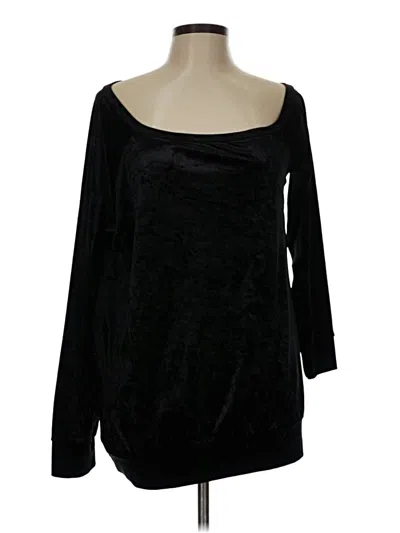 Pre-owned Torrid 3/4 Sleeve T-shirt In Black