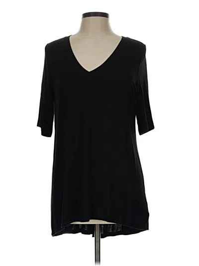 Pre-owned Torrid 3/4 Sleeve T-shirt In Black