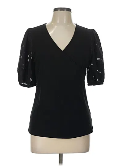 Pre-owned Torrid 3/4 Sleeve T-shirt In Black