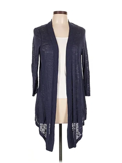 Pre-owned Torrid 3/4 Sleeve T-shirt In Blue