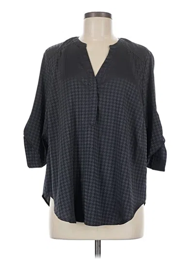 Pre-owned Torrid 3/4 Sleeve T-shirt In Gray