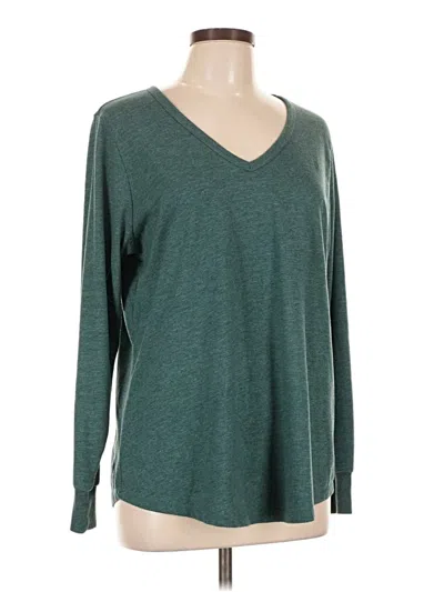 Pre-owned Torrid 3/4 Sleeve T-shirt In Green