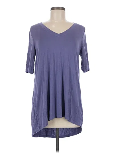Pre-owned Torrid 3/4 Sleeve T-shirt In Purple