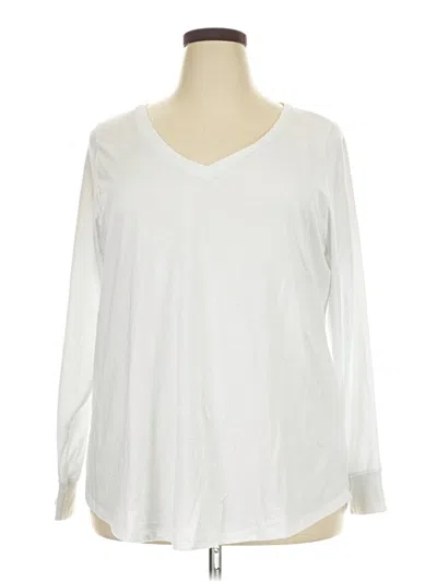 Pre-owned Torrid 3/4 Sleeve T-shirt In Silver