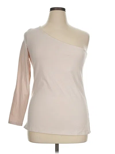 Pre-owned Torrid 3/4 Sleeve T-shirt In Tan