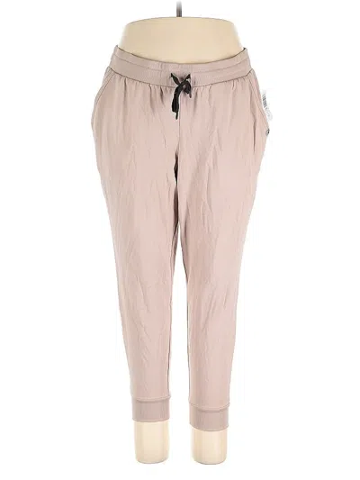 Pre-owned Torrid Active Casual Pants In Brown