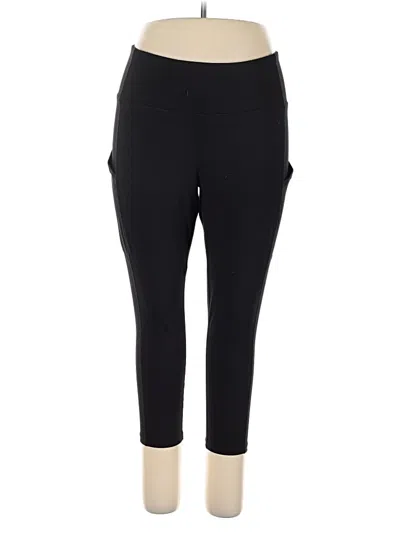 Pre-owned Torrid Active Pants In Black