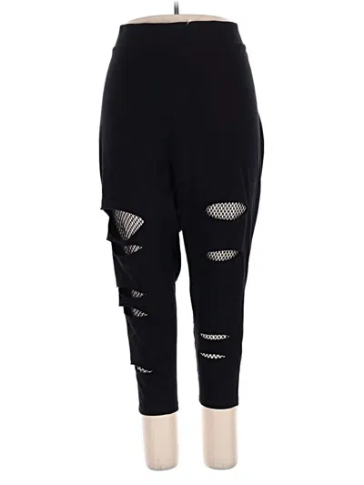 Pre-owned Torrid Active Pants In Black