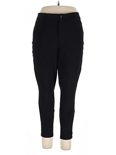 Pre-owned Torrid Active Pants In Black